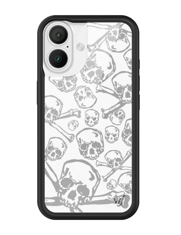 Skull Girl iPhone Case - Aaria Tees Aaria Tees