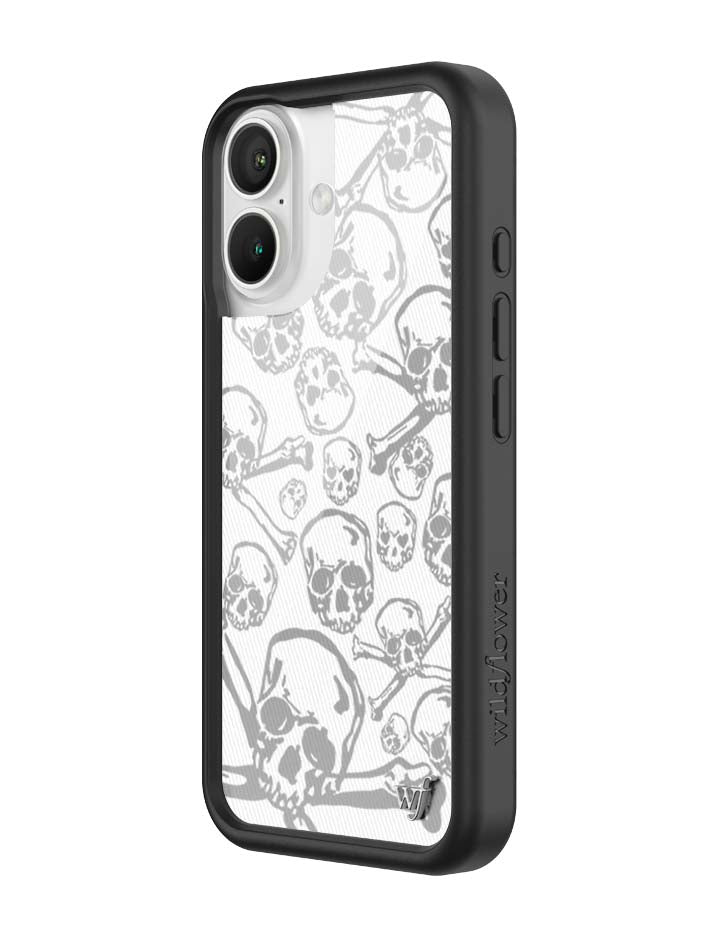Skull Girl iPhone Case - Aaria Tees Aaria Tees