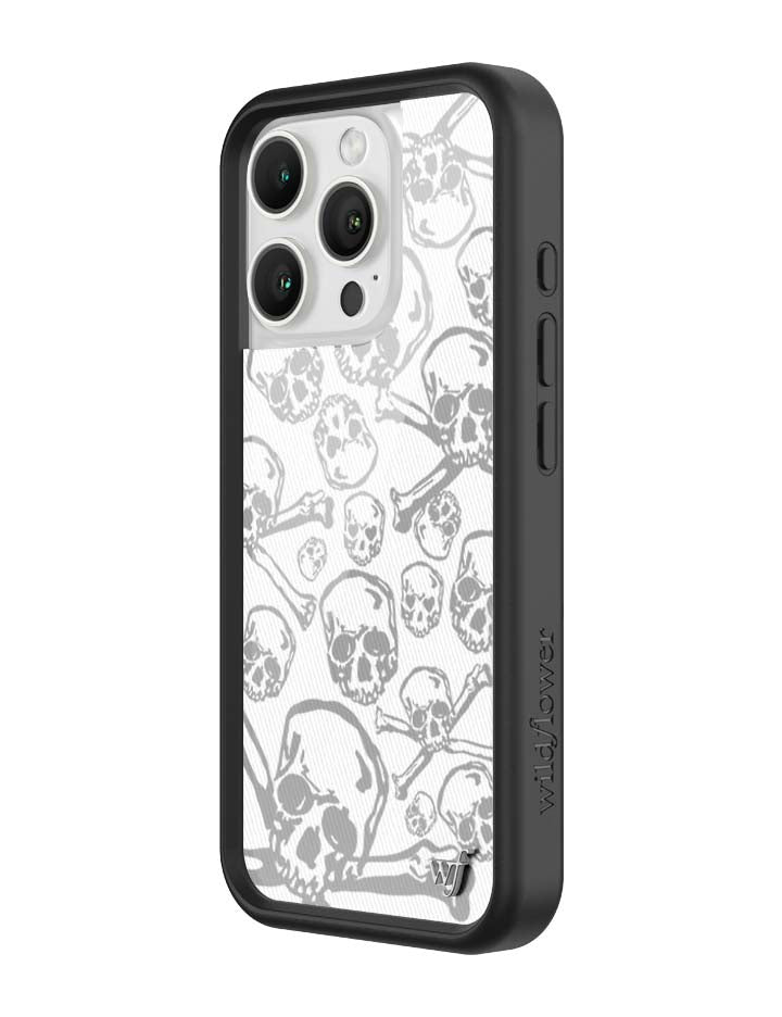 Skull Girl iPhone Case - Aaria Tees Aaria Tees