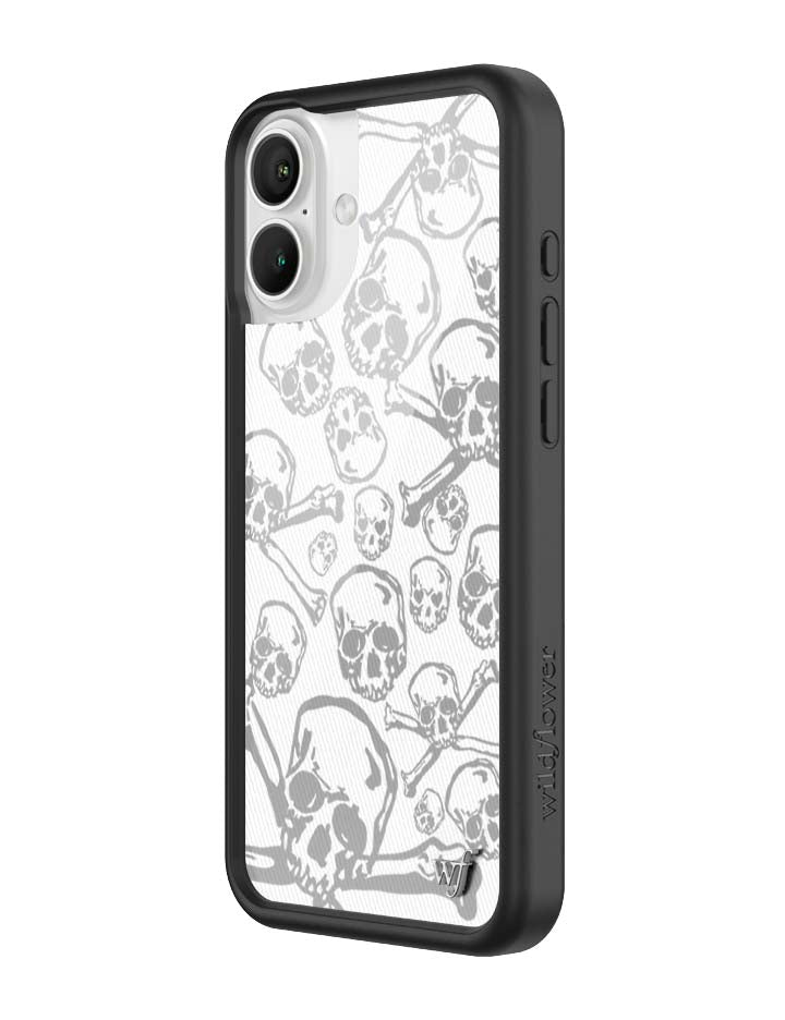 Skull Girl iPhone Case - Aaria Tees Aaria Tees