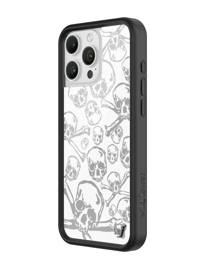 Skull Girl iPhone Case - Aaria Tees Aaria Tees