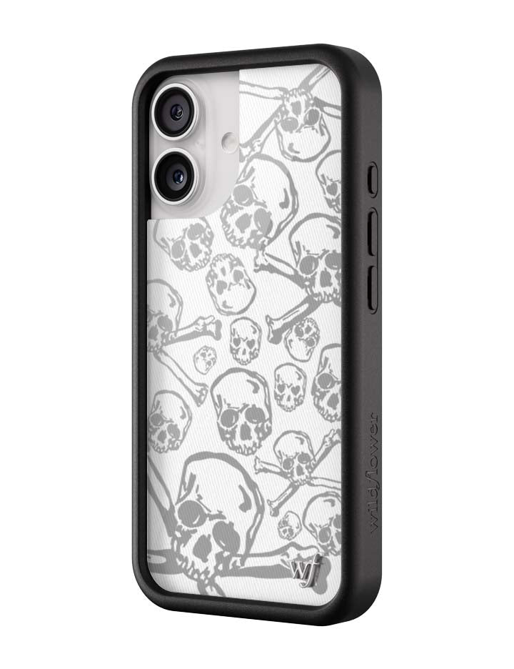 Skull Girl iPhone Case - Aaria Tees Aaria Tees
