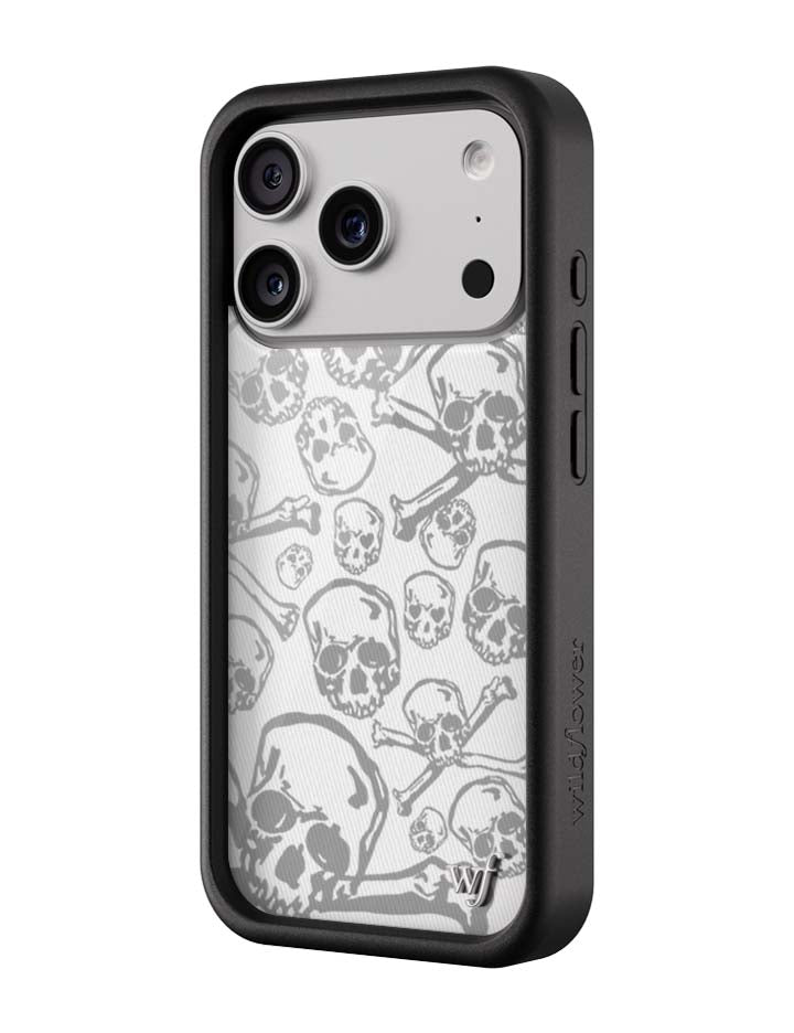 Skull Girl iPhone Case - Aaria Tees Aaria Tees