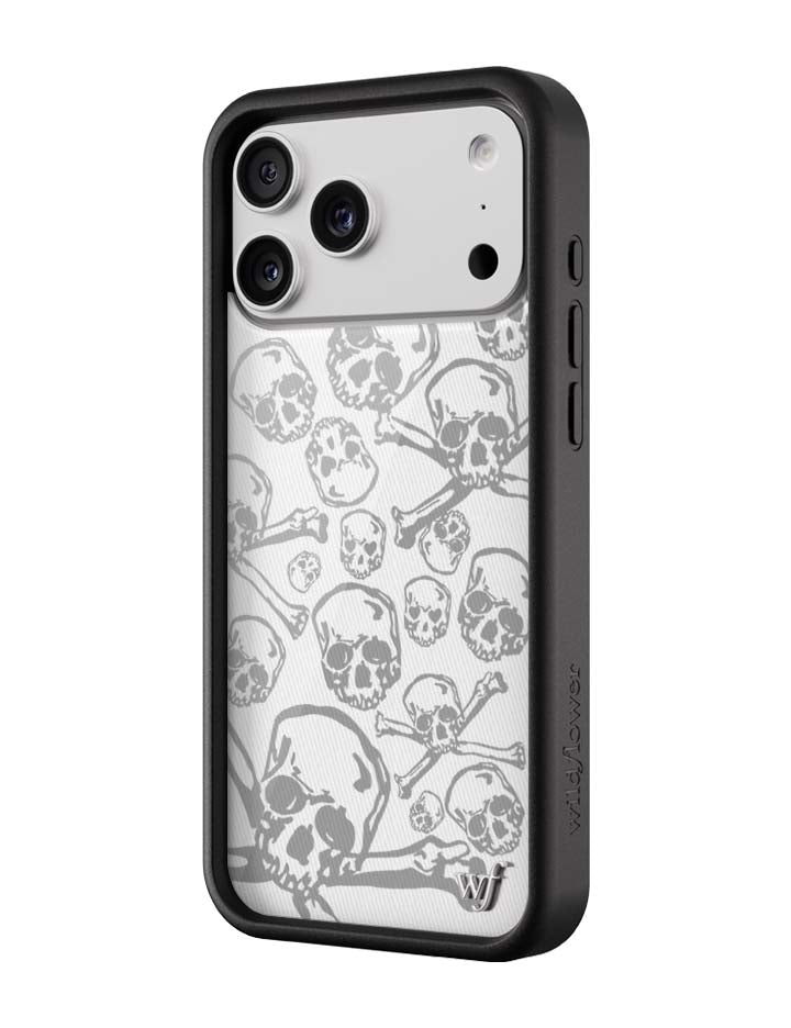 Skull Girl iPhone Case - Aaria Tees Aaria Tees