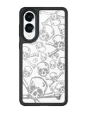 Skull Girl Samsung Galaxy Case - Aaria Tees Aaria Tees