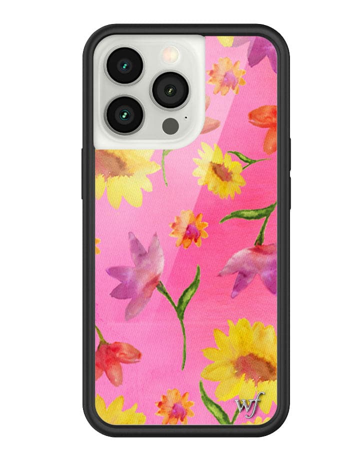 Sunflower Spring Floral iPhone Case - Aaria Tees Aaria Tees