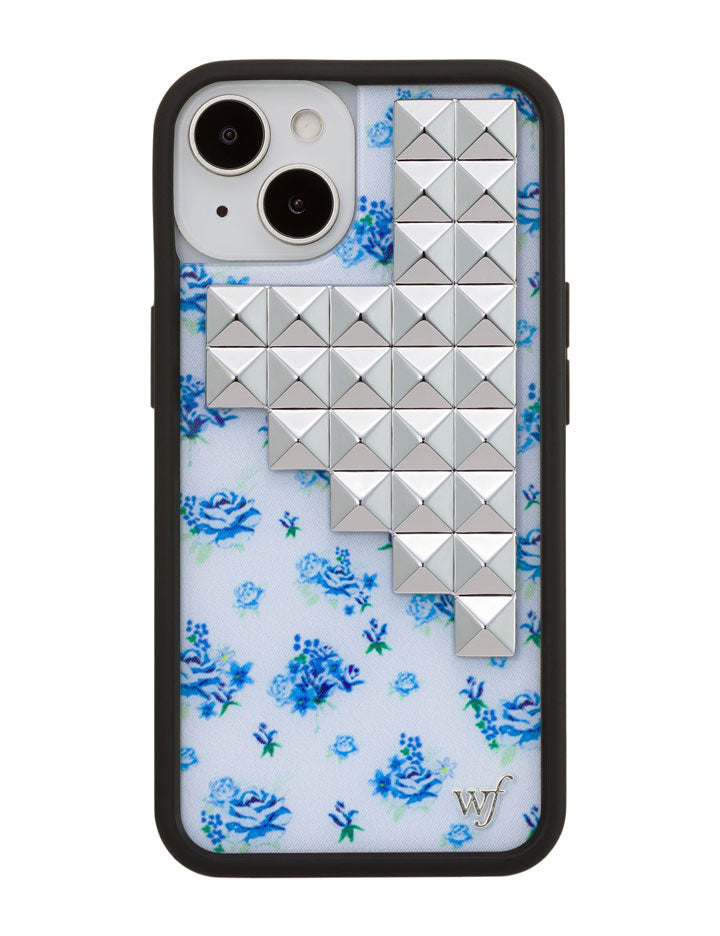 Forget Me Not Floral Stud iPhone Case - Aaria Tees Aaria Tees