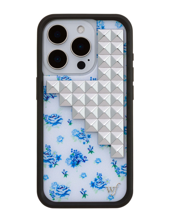 Forget Me Not Floral Stud iPhone Case - Aaria Tees Aaria Tees
