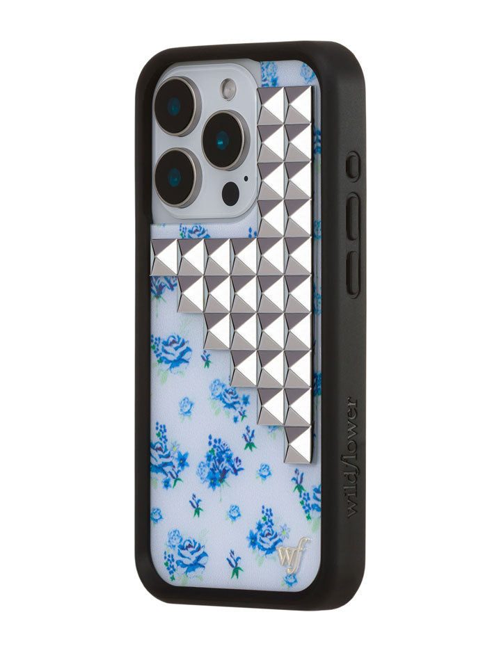 Forget Me Not Floral Stud iPhone Case - Aaria Tees Aaria Tees