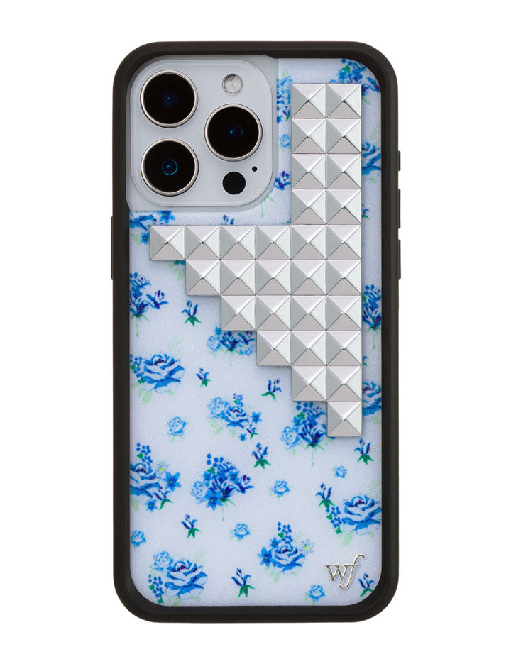 Forget Me Not Floral Stud iPhone Case - Aaria Tees Aaria Tees