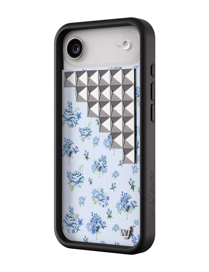 Forget Me Not Floral Stud iPhone Case - Aaria Tees Aaria Tees