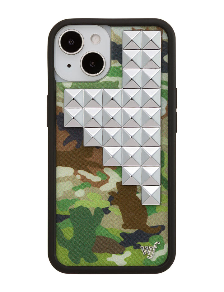 Cat Camo Stud iPhone Case - Aaria Tees Aaria Tees
