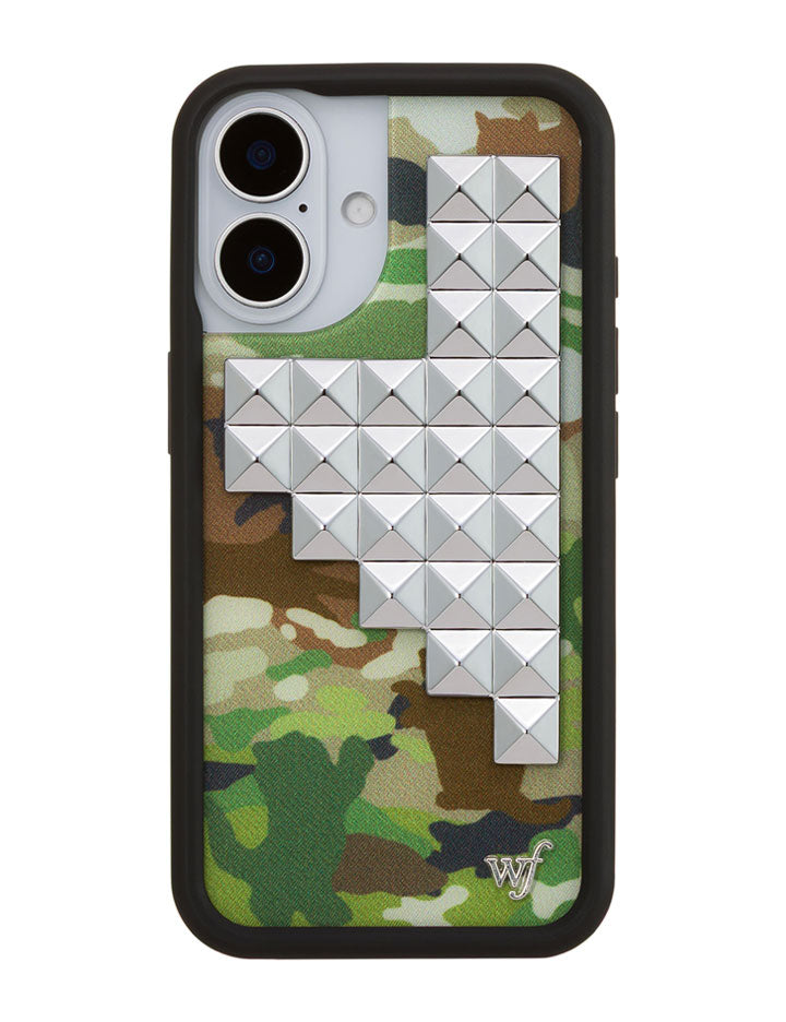 Cat Camo Stud iPhone Case - Aaria Tees Aaria Tees