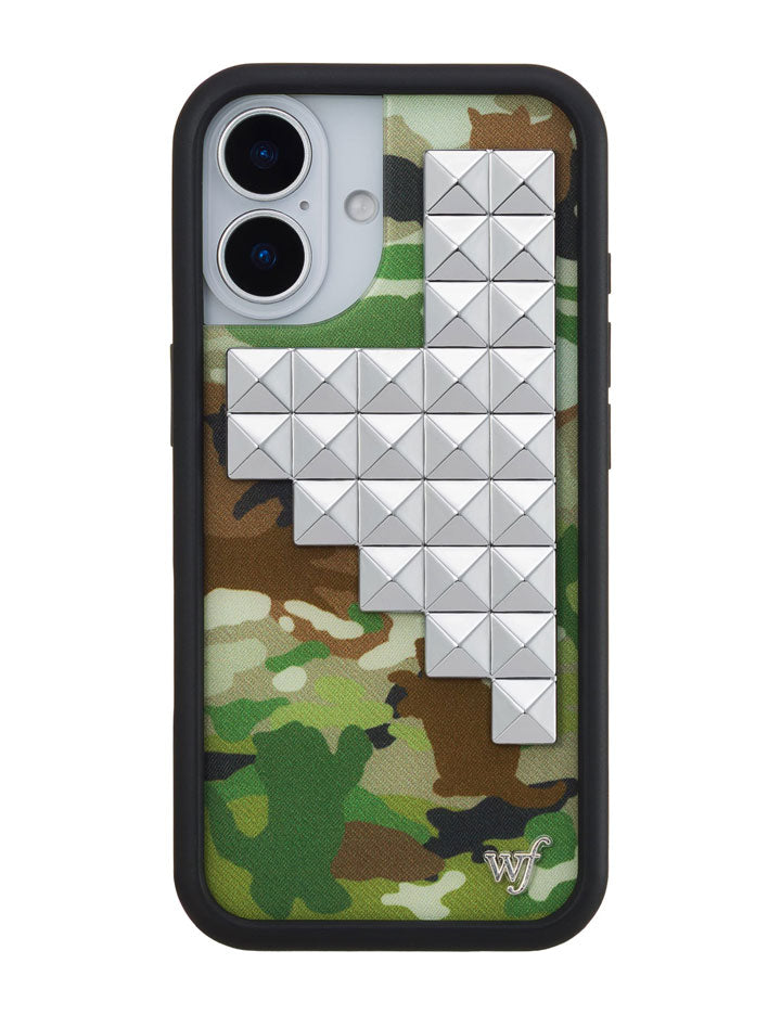 Cat Camo Stud iPhone Case - Aaria Tees Aaria Tees