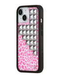 Pink Meow Stud iPhone Case - Aaria Tees Aaria Tees