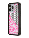 Pink Meow Stud iPhone Case - Aaria Tees Aaria Tees