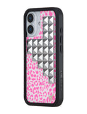 Pink Meow Stud iPhone Case - Aaria Tees Aaria Tees
