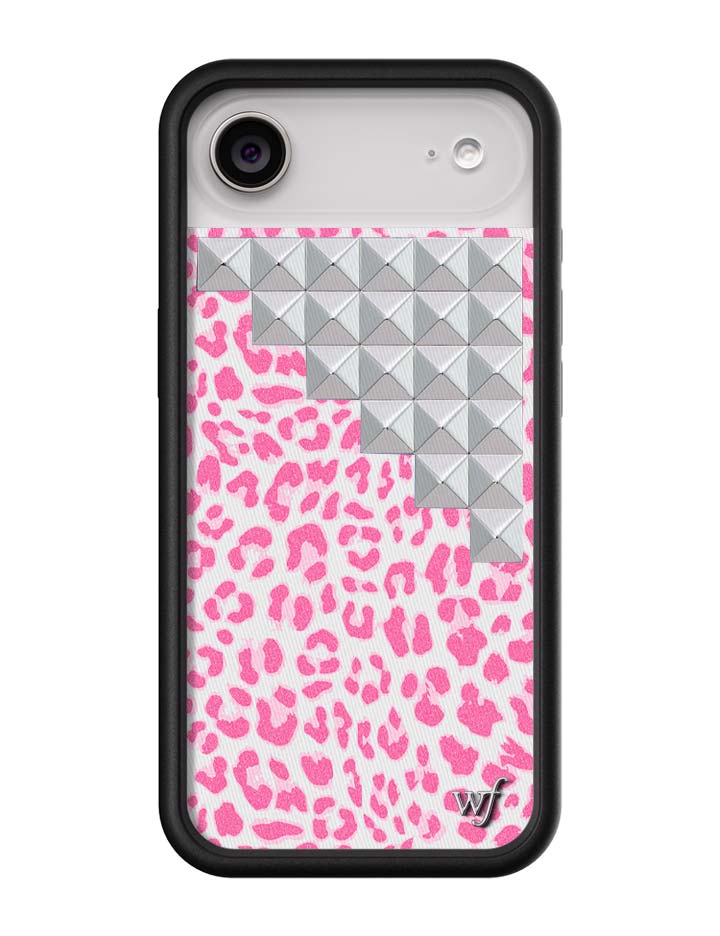 Pink Meow Stud iPhone Case - Aaria Tees Aaria Tees