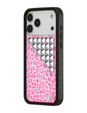 Pink Meow Stud iPhone Case - Aaria Tees Aaria Tees