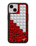 Red Meow Stud iPhone Case - Aaria Tees Aaria Tees