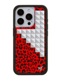 Red Meow Stud iPhone Case - Aaria Tees Aaria Tees