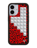 Red Meow Stud iPhone Case - Aaria Tees Aaria Tees