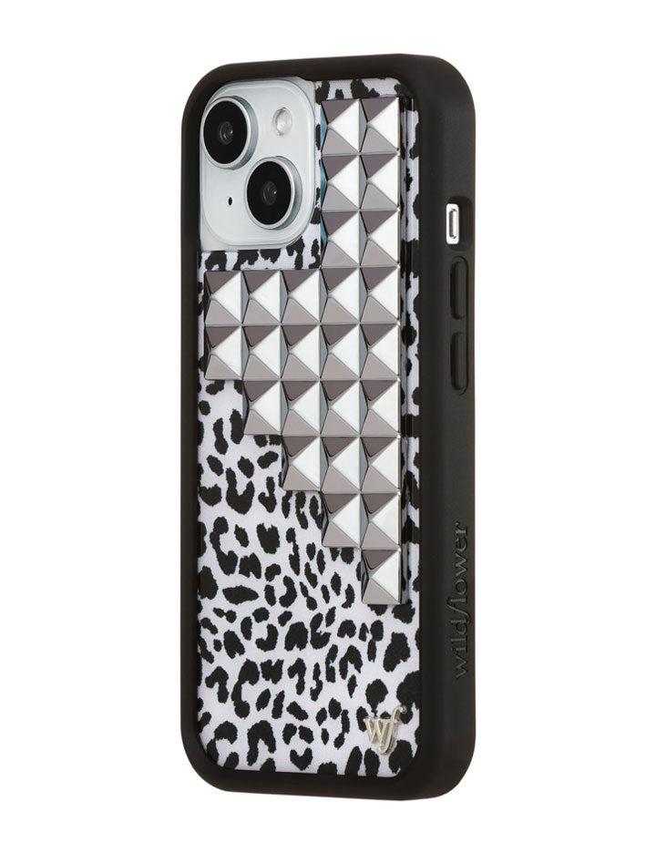 Snow Meow Stud iPhone Case - Aaria Tees Aaria Tees