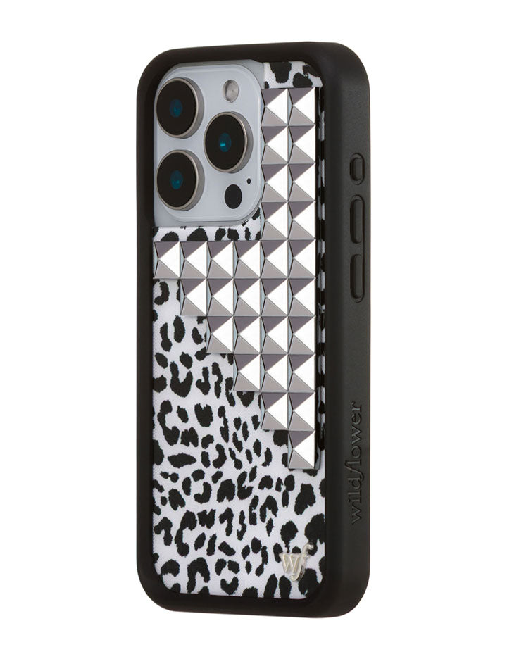 Snow Meow Stud iPhone Case - Aaria Tees Aaria Tees
