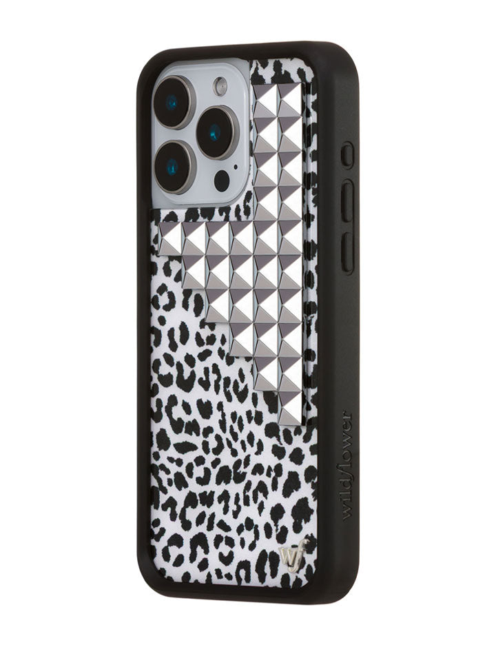 Snow Meow Stud iPhone Case - Aaria Tees Aaria Tees