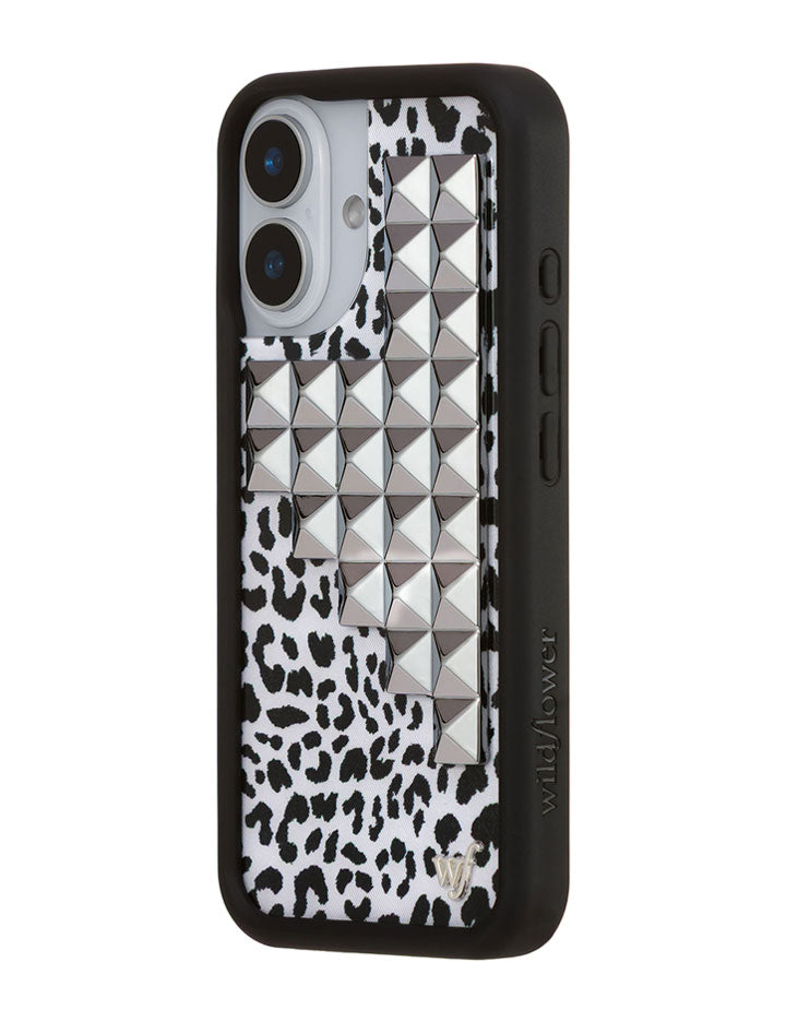 Snow Meow Stud iPhone Case - Aaria Tees Aaria Tees