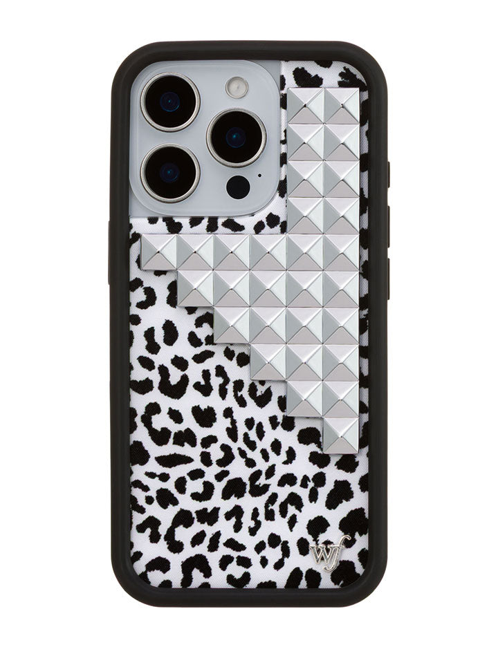 Snow Meow Stud iPhone Case - Aaria Tees Aaria Tees