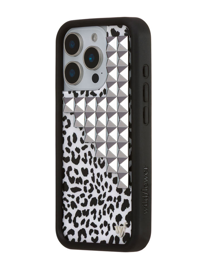 Snow Meow Stud iPhone Case - Aaria Tees Aaria Tees