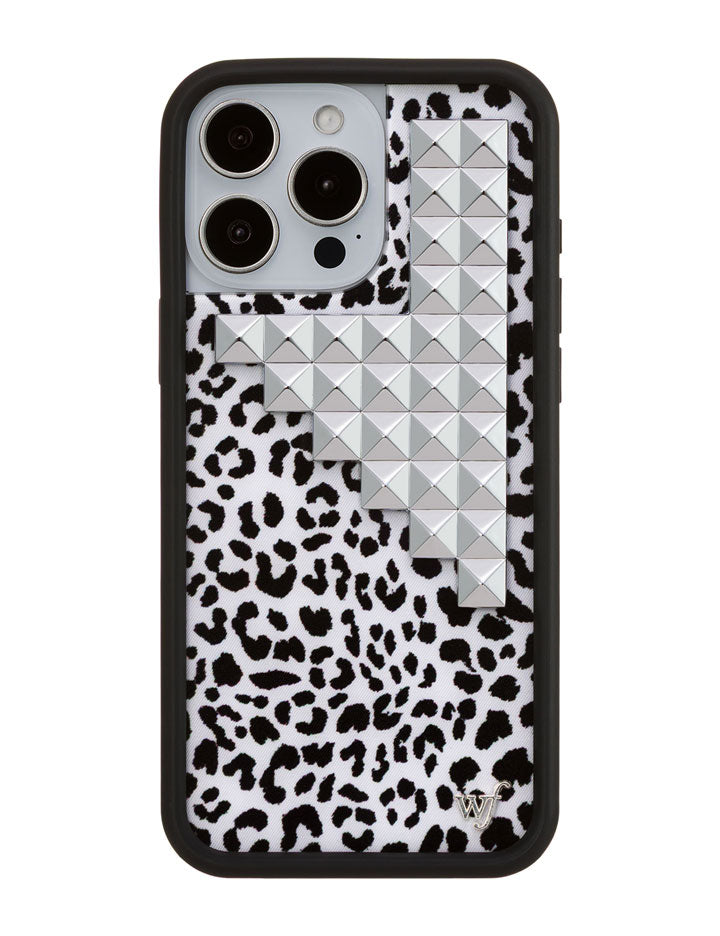 Snow Meow Stud iPhone Case - Aaria Tees Aaria Tees