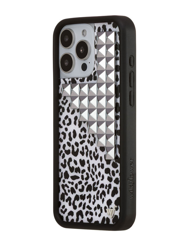 Snow Meow Stud iPhone Case - Aaria Tees Aaria Tees