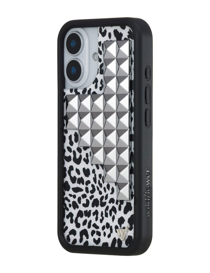 Snow Meow Stud iPhone Case - Aaria Tees Aaria Tees