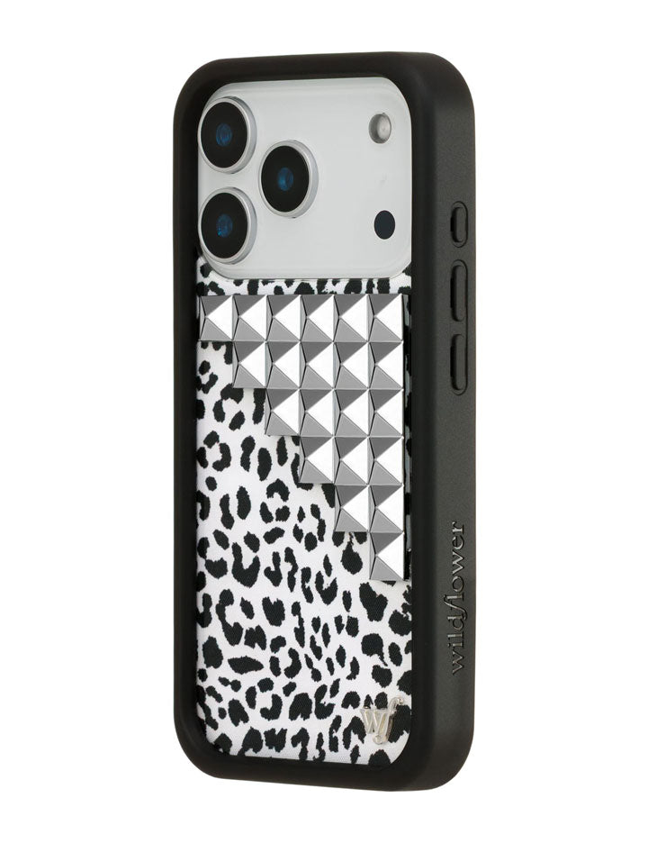 Snow Meow Stud iPhone Case - Aaria Tees Aaria Tees