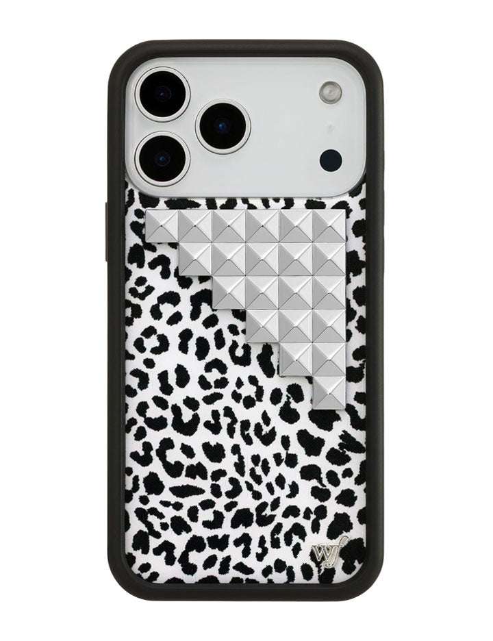 Snow Meow Stud iPhone Case - Aaria Tees Aaria Tees