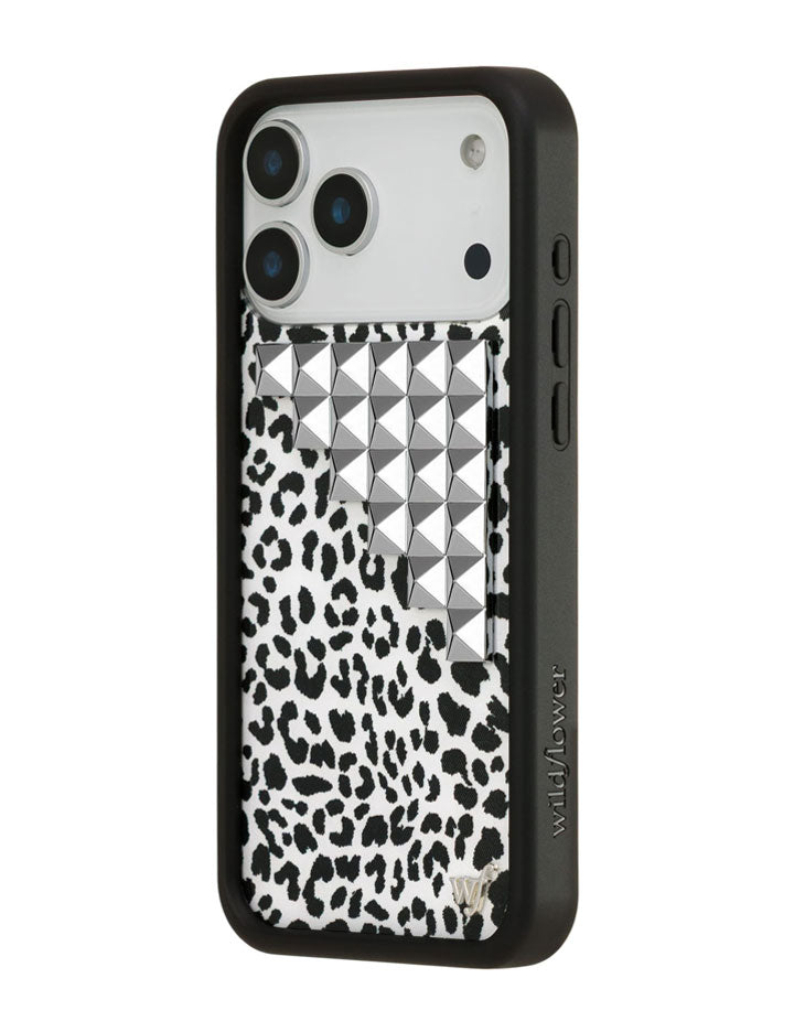 Snow Meow Stud iPhone Case - Aaria Tees Aaria Tees