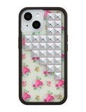 Vintage Floral Stud iPhone Case - Aaria Tees Aaria Tees