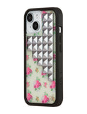 Vintage Floral Stud iPhone Case - Aaria Tees Aaria Tees