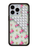 Vintage Floral Stud iPhone Case - Aaria Tees Aaria Tees
