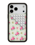 Vintage Floral Stud iPhone Case - Aaria Tees Aaria Tees