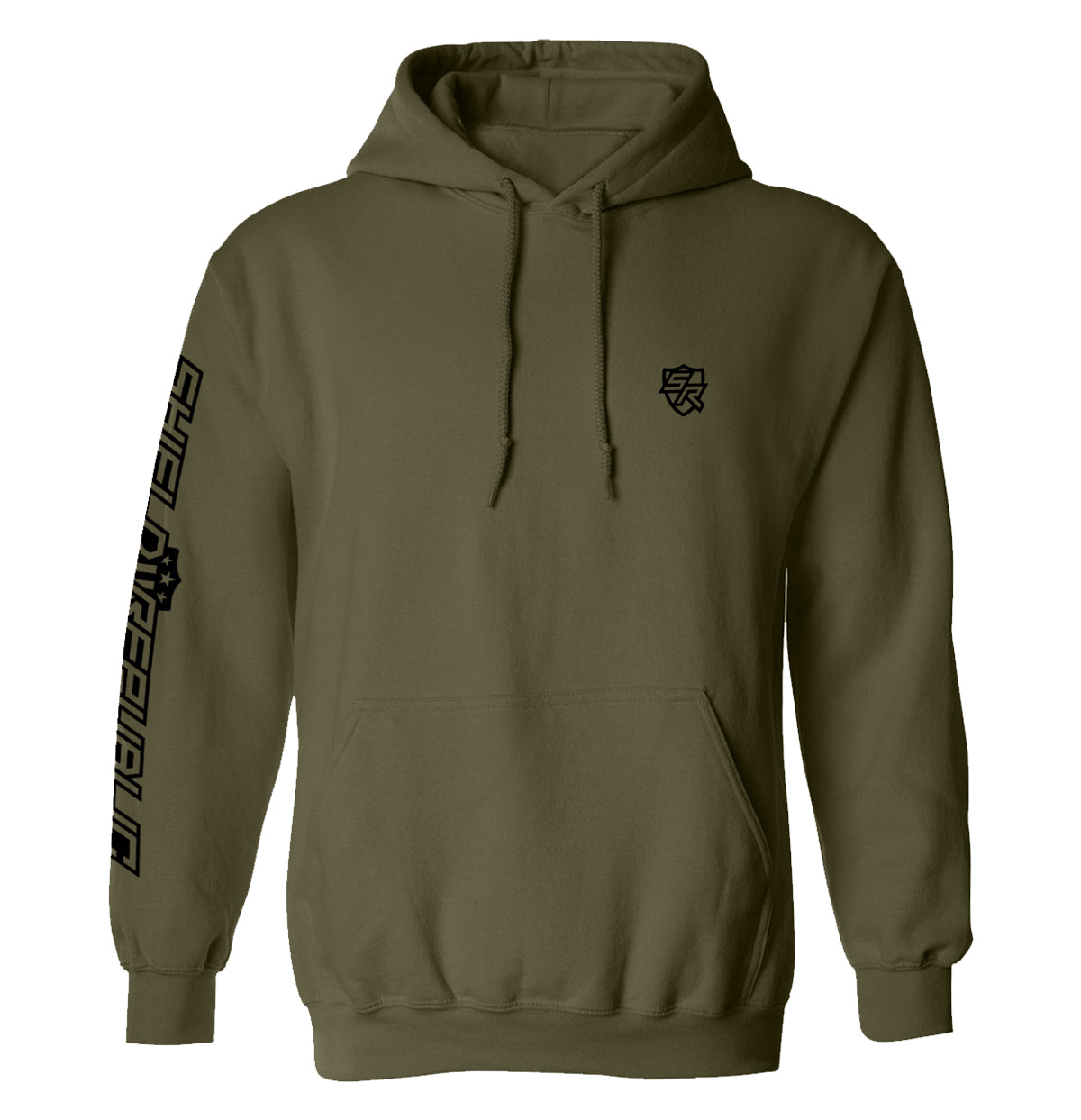 Shield Branded Hoodie - Aaria Tees Aaria Tees