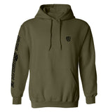 Shield Branded Hoodie - Aaria Tees Aaria Tees
