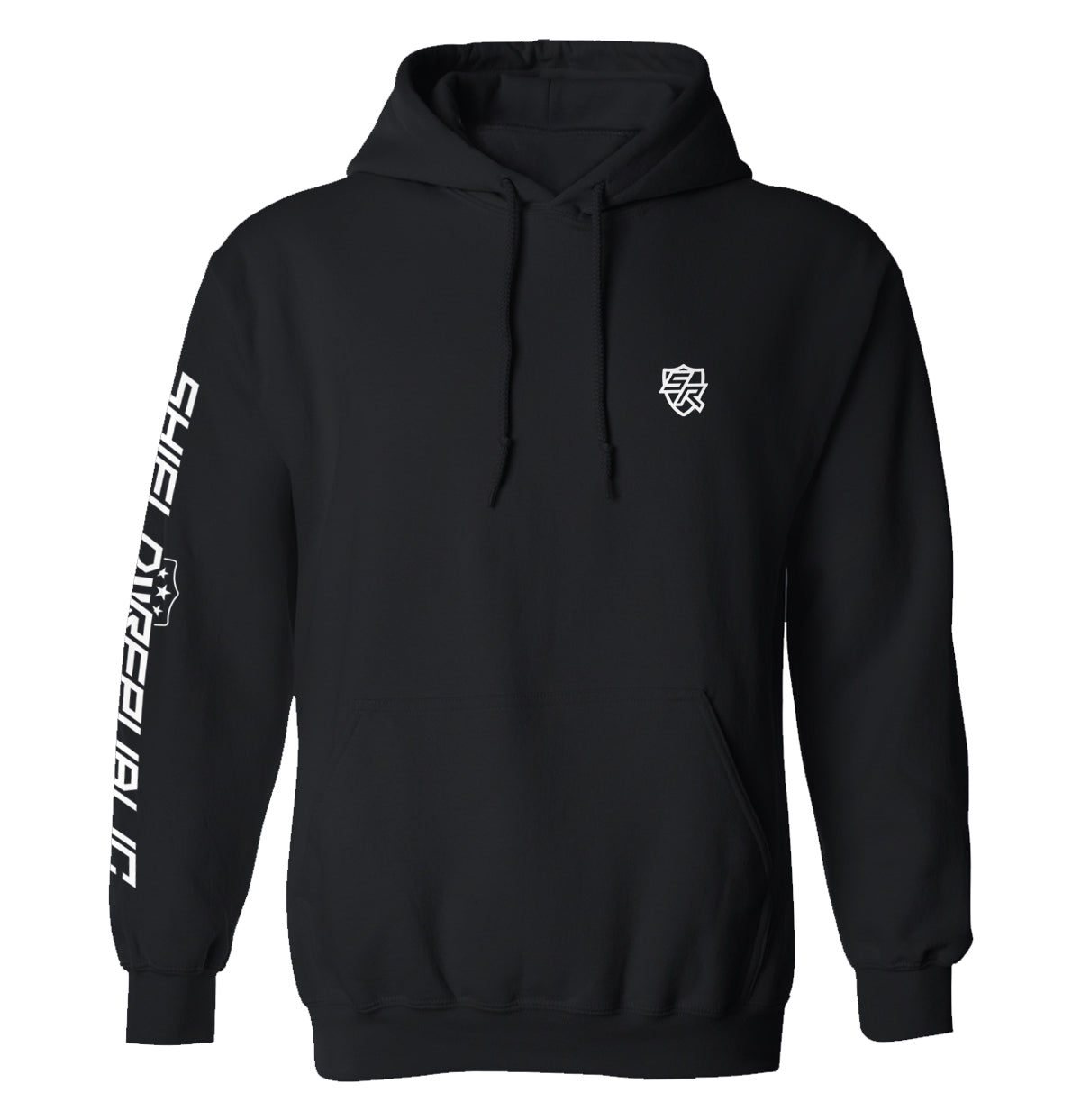 Shield Branded Hoodie - Aaria Tees Aaria Tees
