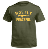 Mostly Peaceful Aaria Tees