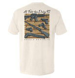 All Faster than Dialing 911 Pocket Tee Aaria Tees