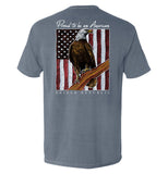 Proud to be an American Bald Eagle Aaria Tees