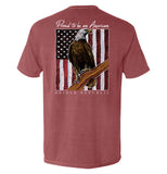 Proud to be an American Bald Eagle Aaria Tees