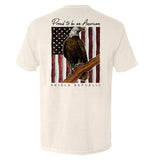 Proud to be an American Bald Eagle Aaria Tees